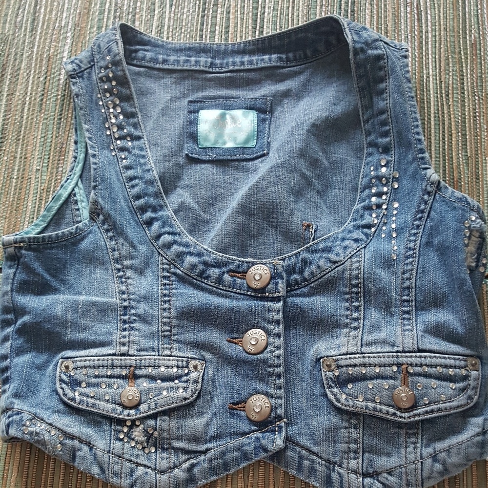 Denim vest